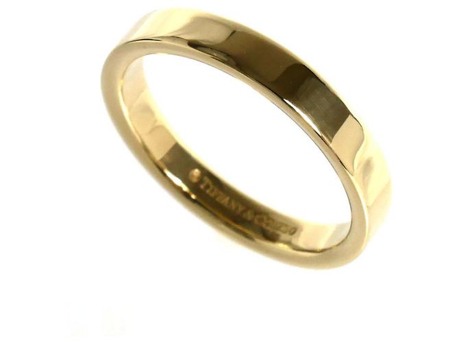 Tiffany & Co Anillo Tiffany Banda Plana en Oro Amarillo 18K