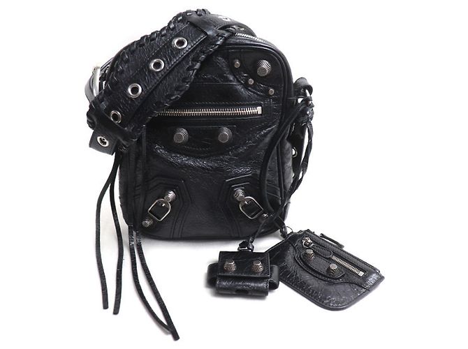 Borsa a tracolla Balenciaga Le Cagole Nero