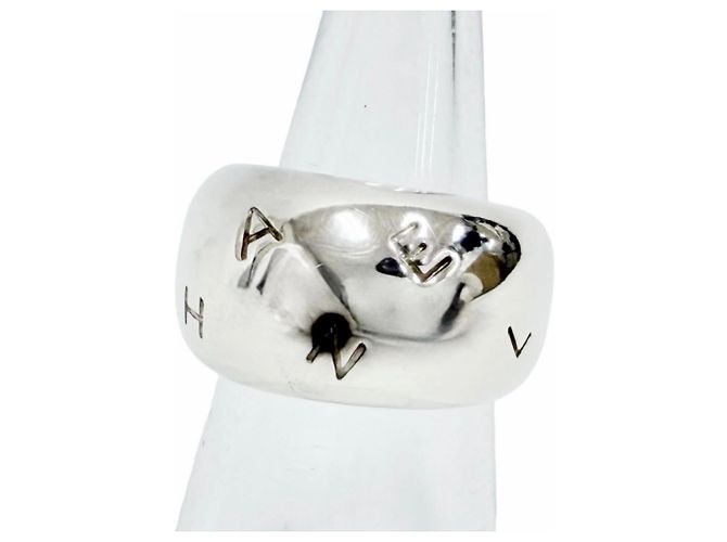 Anillo banda Chanel en plata de ley 925