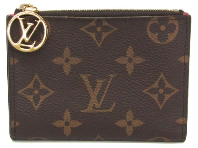 Louis Vuitton Monogram Lisa Wallet M11380 Brown Pink