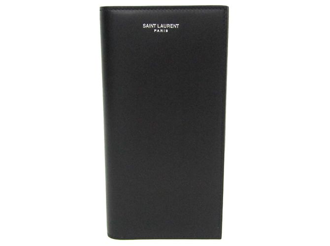 Saint Laurent Classical Continental Wallet Black