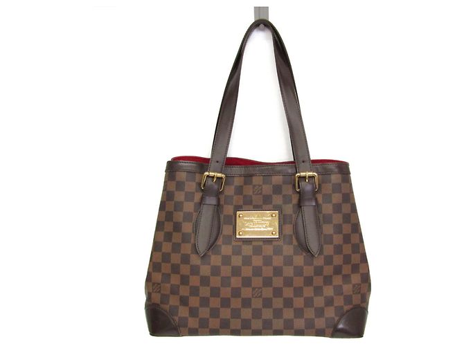 Borsa a tracolla Louis Vuitton Damier Hampstead MM Damier ebene