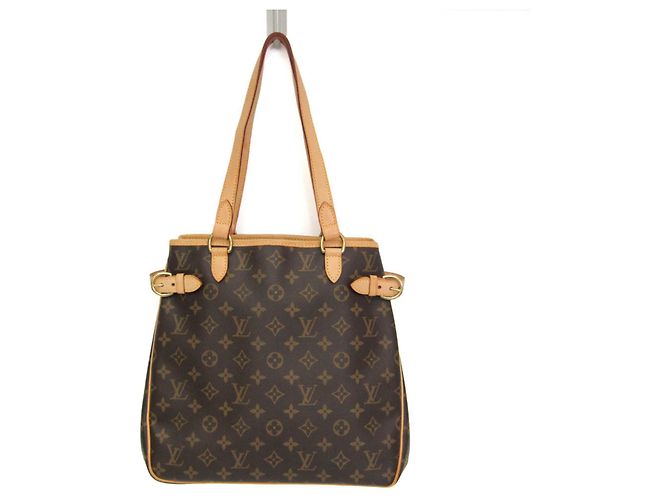 Borsa a tracolla Louis Vuitton Monogram Batignolles Vertical M51153 Marrone
