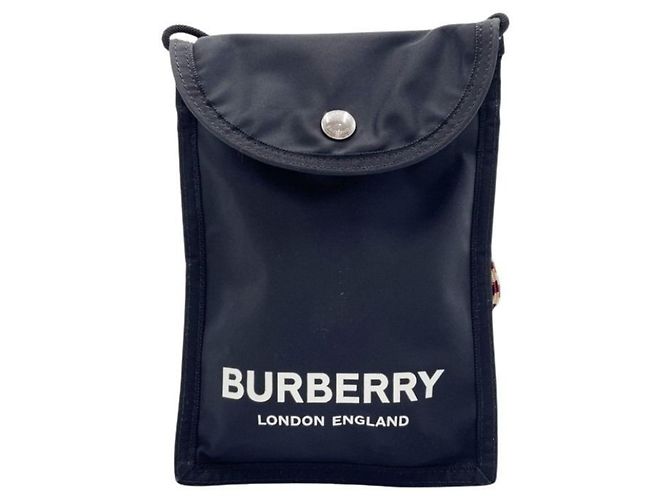 Borsa a tracolla Burberry in nylon Nero