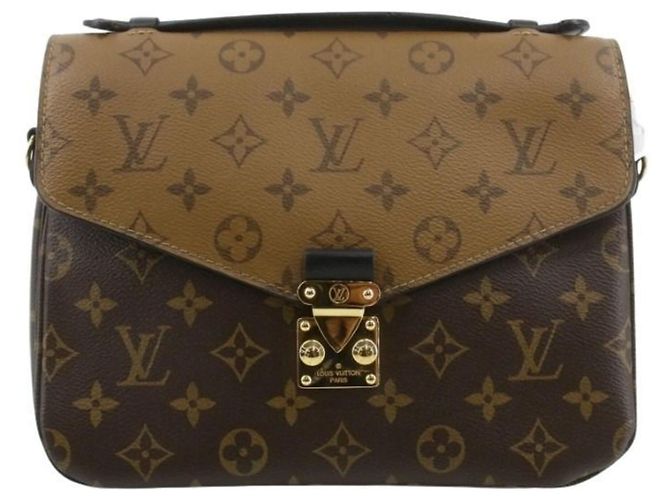 Bolsa Louis Vuitton Pochette Metis MM Marrom
