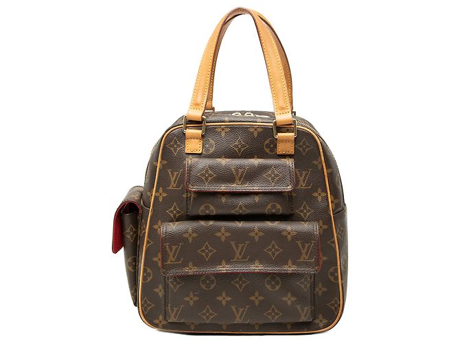 Louis Vuitton Brown Monogram Excentri Cite Marrone
