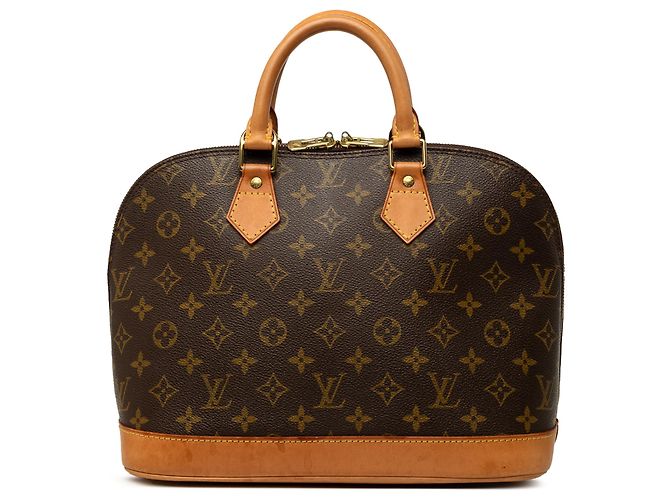 Louis Vuitton Brown Monogram Alma PM Marron