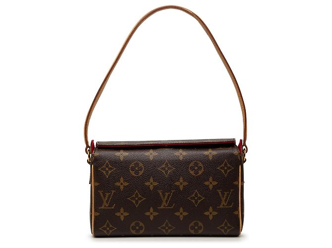 Louis Vuitton Brown Monogram Recital Marrom