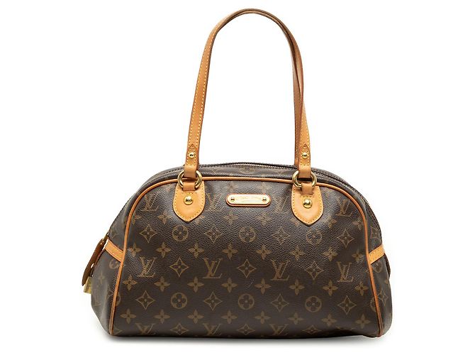 Louis Vuitton Brown Monogram Montorgueil PM Marrom