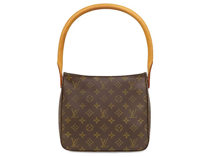 Louis Vuitton Brown Monogram Looping MM Marrom