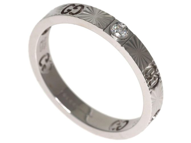 Anel Gucci Icon Heart Diamond