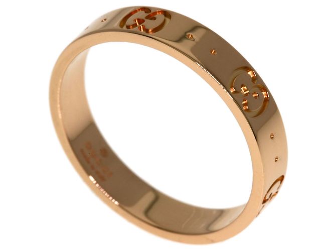 Anillo Gucci Icon de Oro Rosa 18K
