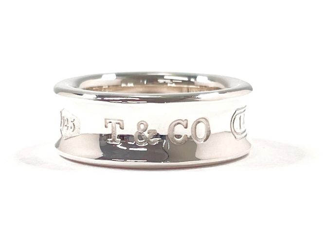 Anello Tiffany & Co. 1837 Medium Band Argento
