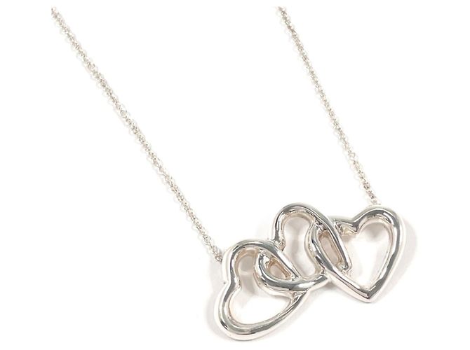 Tiffany & Co Colar Tiffany Triple Heart Prata
