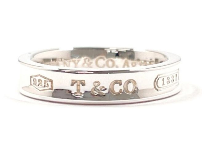 Anello Tiffany & Co. 1837 Narrow Band Argento