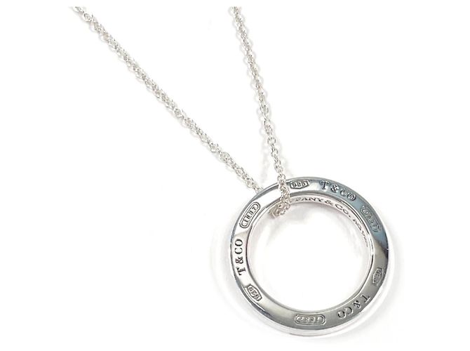 Tiffany & Co Tiffany 1837 Circle Halskette Silber
