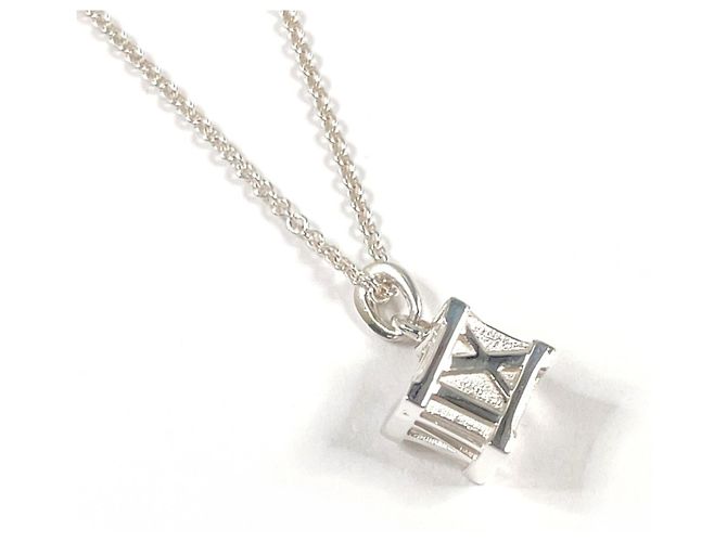 Tiffany & Co Collana Tiffany Atlas Cube Argento