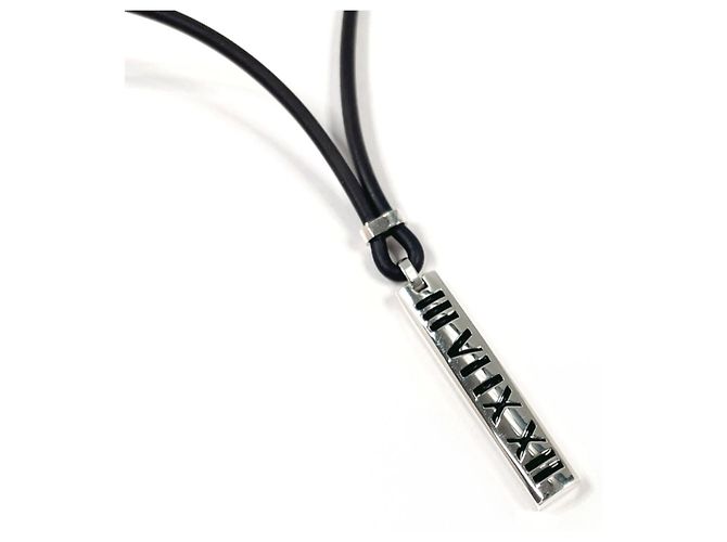 Tiffany & Co Collana Tiffany Atlas Bar Argento