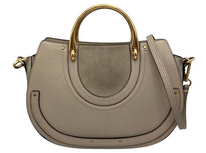 Borsa a tracolla Chloé Chloe Pixie Marrone