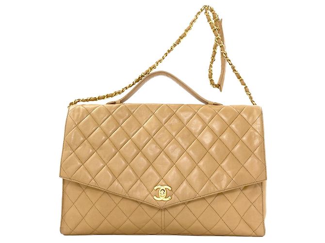 Bolsa Chanel Matelassé Bege