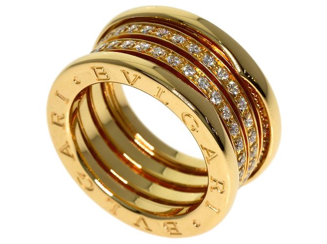 Bulgari Anillo Bvlgari B.zero1 de 4 bandas en oro amarillo