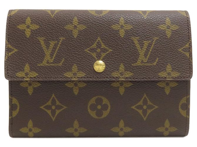 Cartera Louis Vuitton Monogram Tri-fold Monograma