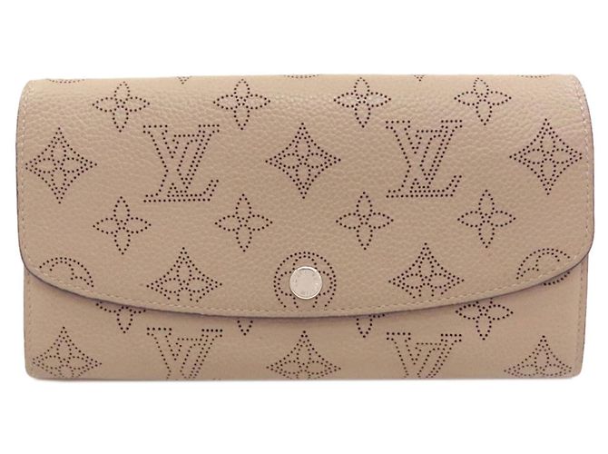 Louis Vuitton Mahina Leder Geldbörse