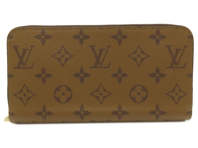 Louis Vuitton Monogram Reverse Zippy Wallet Black