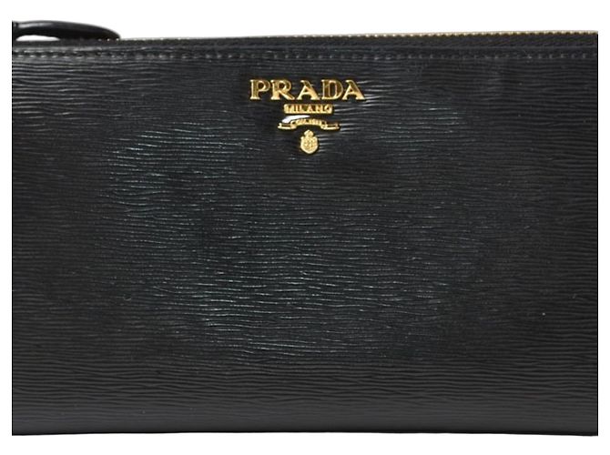 Monedero Prada Vitello Move Negro