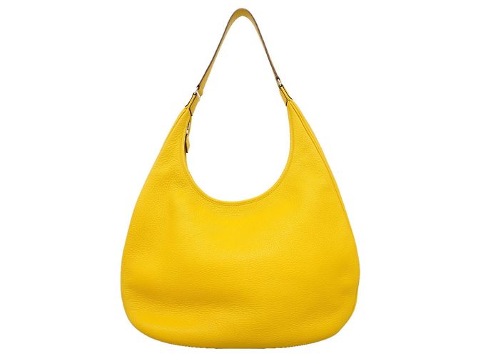 Hermès Borsa a tracolla gialla Hermes Giallo