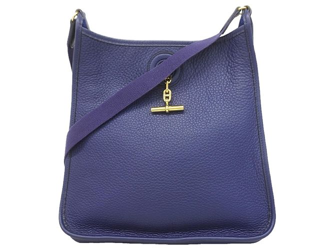 Hermès Borsa a tracolla Hermes Vespa PM Blu navy