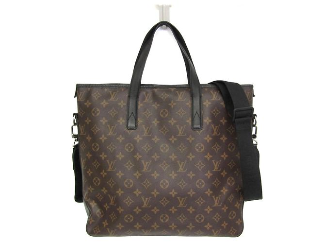 Louis Vuitton Davis Macassar Monogram Canvas Marron