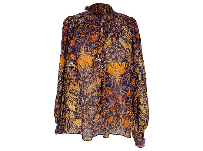 Blusa Ida Ulla Johnson in cotone multicolore