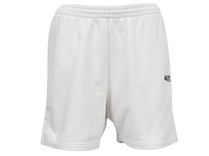 Everyday Short Jogger Balenciaga en coton blanc Écru