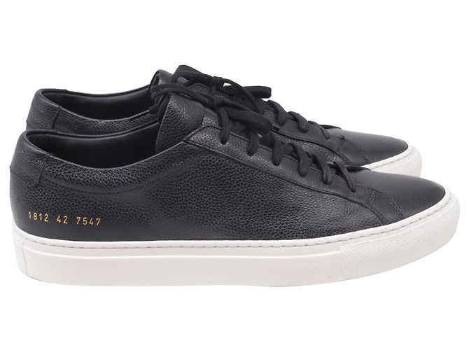 Autre Marque Sneakers Common Projects Achilles Low Grained in pelle nera Nero