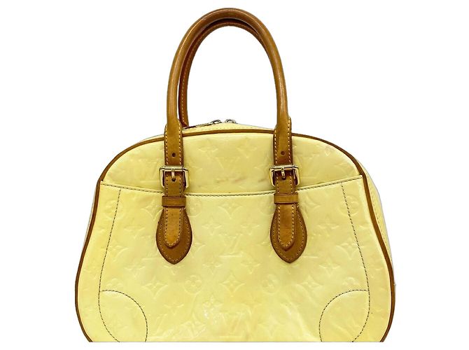 Louis Vuitton Vernis Summit Drive Handtasche Weiß