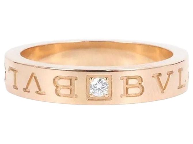 Bulgari Essential BB Ring Roségold Diamant Pink
