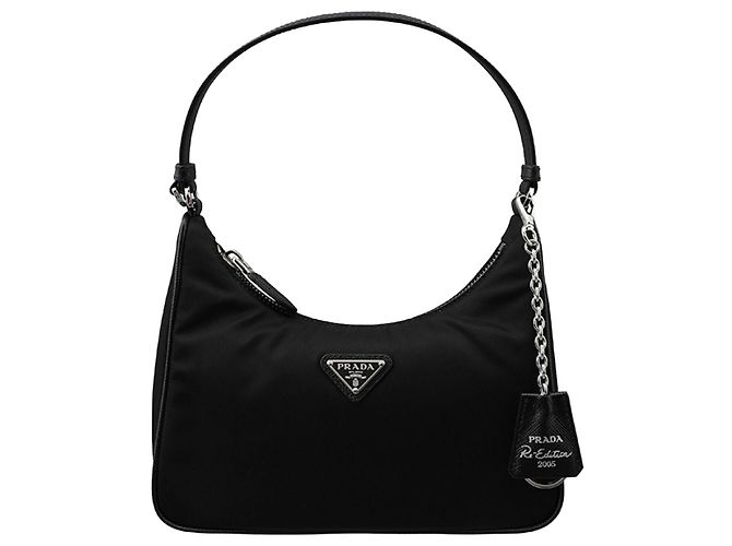 Prada Sac Mini Re-Edition en Nylon Noir
