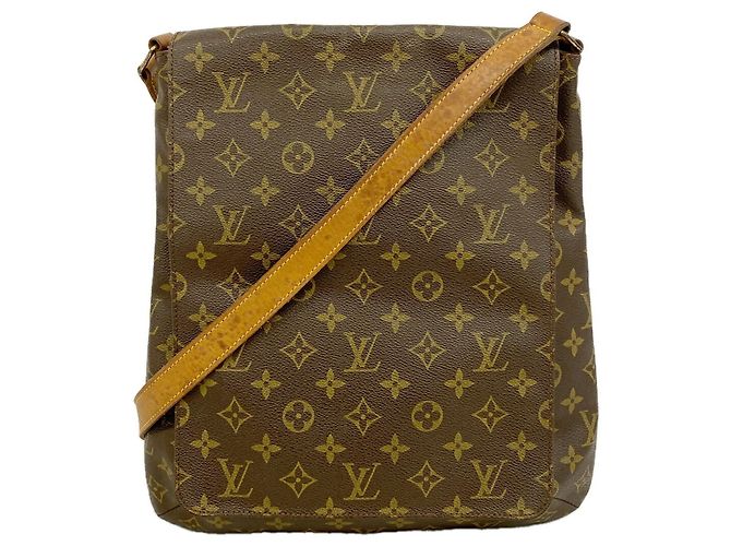 Bolsa de Ombro Louis Vuitton Monogram Musette Marrom