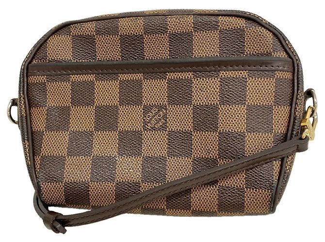 Borsa a tracolla Louis Vuitton Damier Pochette Ipanema Damier ebene