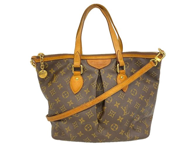 Borsa Louis Vuitton Monogram Palermo PM Marrone