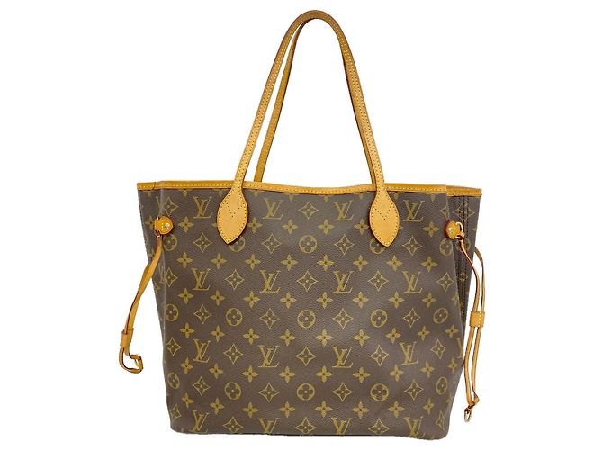 Saco Tote Louis Vuitton Monogram Neverfull MM Marrom