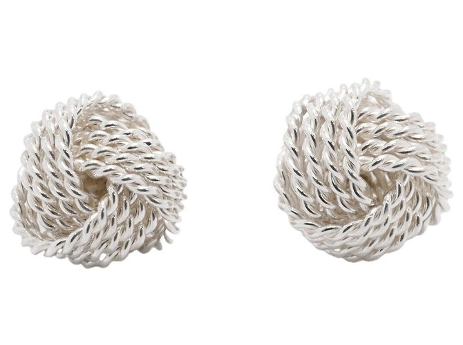 Orecchini Tiffany & Co. Somerset Mesh in argento sterling