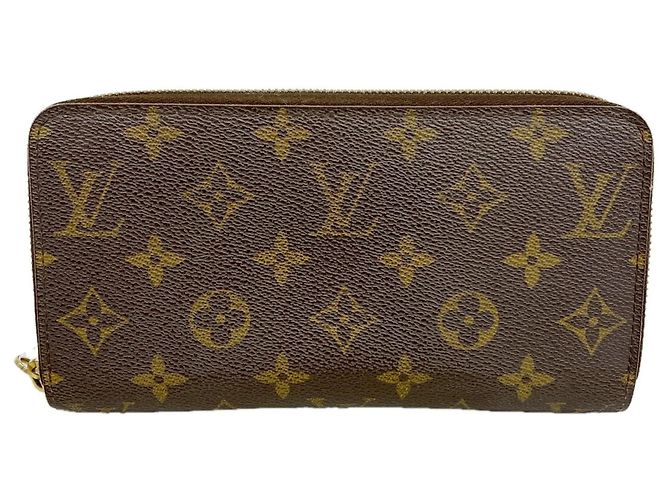 Louis Vuitton Monogram Zippy Wallet M60017 Brown