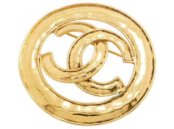 Spilla Chanel - Coco Mark Circle D'oro