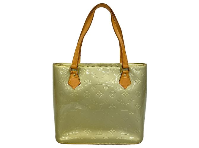 Louis Vuitton Vernis Houston Tote Bag Grau
