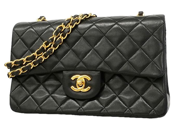 Borsa a tracolla Chanel Matelassé Nero