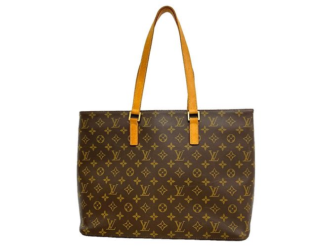 Louis Vuitton Monogram Luco Tote Bag Braun
