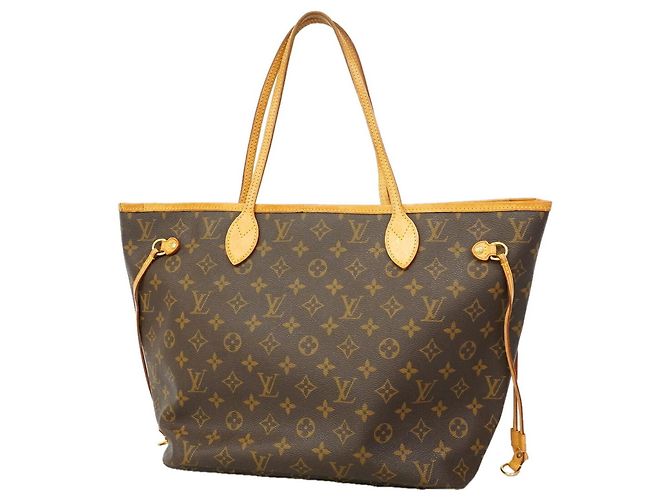 Saco Tote Louis Vuitton Monogram Neverfull MM Marrom