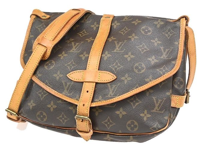 Louis Vuitton Saumur Monogram 30 Marrom